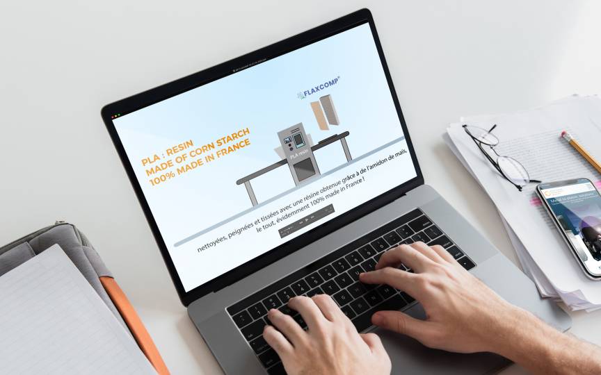 Rezow - Raconter un produit innovant biocomposite 100% recyclable 1